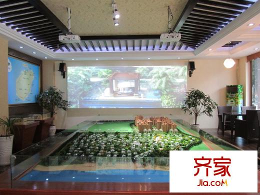 盈濱海灣雨林紹興售樓處沙盤(pán)