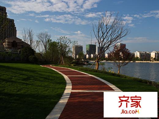 百合花園沿江景觀帶