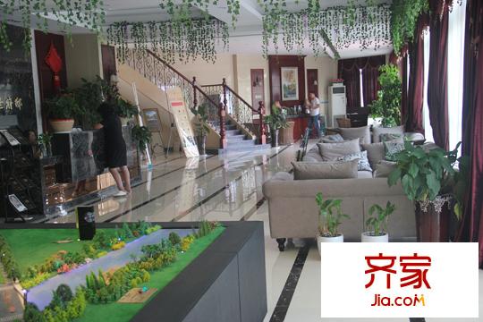金溪園售樓處內(nèi)部