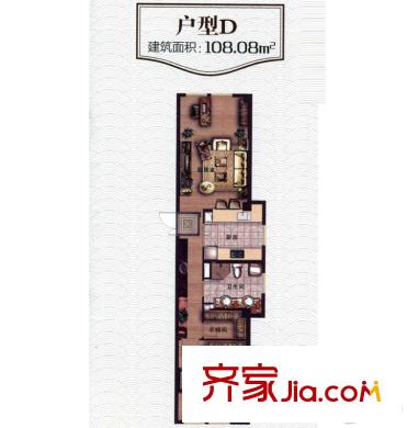 長(zhǎng)江越領(lǐng)?星公館D戶型