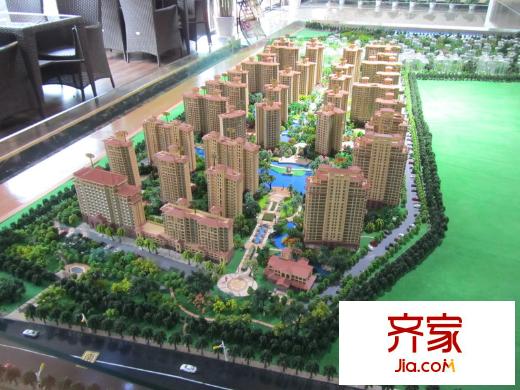 盈濱海灣雨林紹興售樓處沙盤(pán)