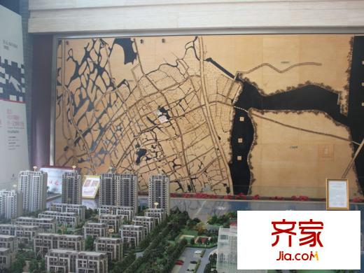 南岸花園東區(qū)售樓處區(qū)位圖