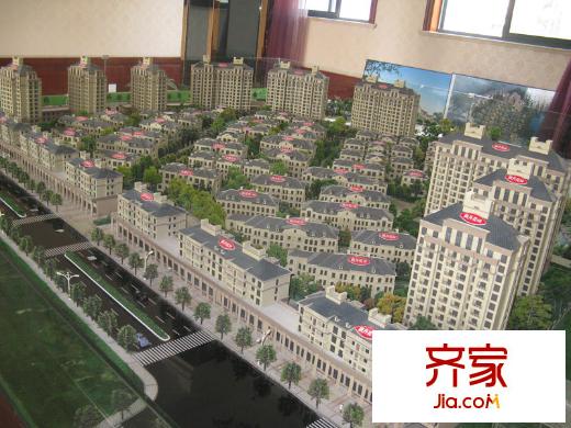 恒豐金玉園沙盤
