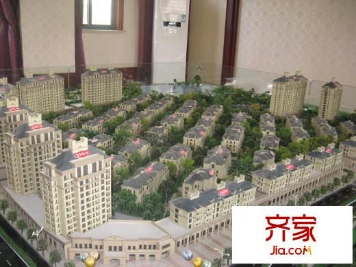 恒豐金玉園沙盤
