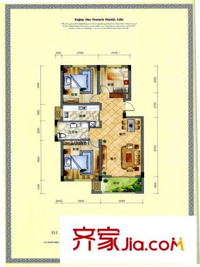 錦麟瓜渚御景園G1三室兩廳