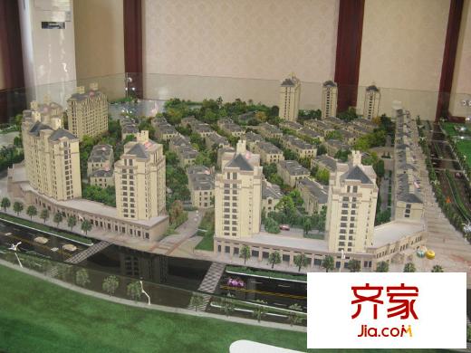 恒豐金玉園沙盤