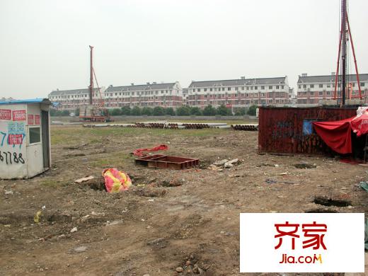 錦麟瓜渚御景園施工現(xiàn)場