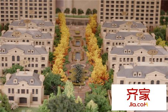 越華?紫御府項(xiàng)目沙盤(pán)