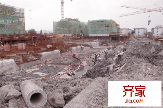 越華?紫御府工程進(jìn)度（2014-08-13）