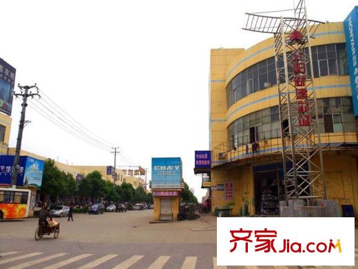 宇業(yè)東方明珠二期東側(cè)300米的太陽(yáng)橋建材城