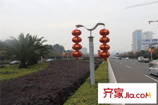 中航?翡翠灣周邊配套岳陽大道