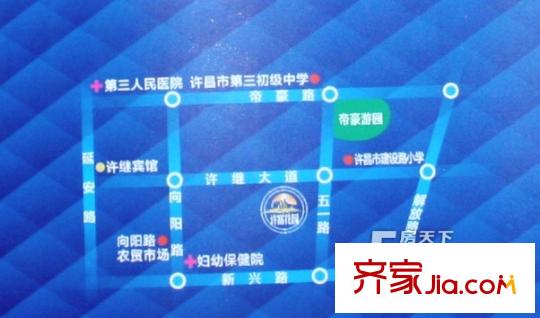 許富花園交通圖