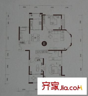 未來?東岸華城東岸華城2 3室2廳2衛(wèi)1廚