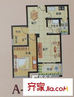 東源錦秀兩室兩廳75平方米