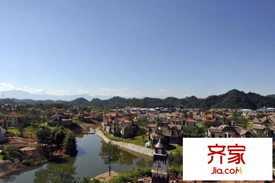 黃山納尼亞小鎮(zhèn)別墅實(shí)景（2012-11-27）