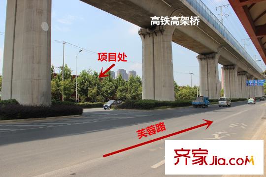 華邦觀筑里周邊道路