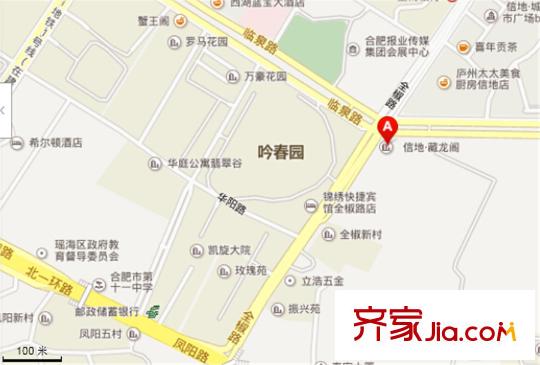 信地城市廣場交通圖