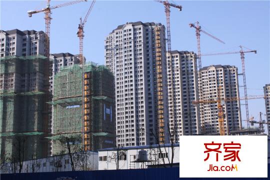 海亮紅璽臺小區(qū)工程進(jìn)度（2015.10.16）