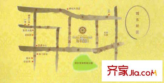 海納國際區(qū)位圖