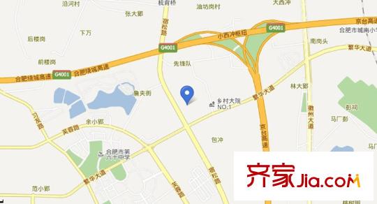 華冶向陽里交通圖