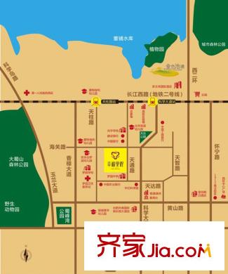 幸福里程交通圖
