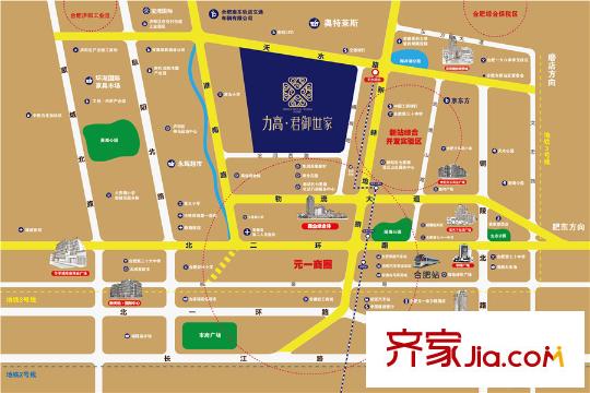 力高君御世家區(qū)域圖