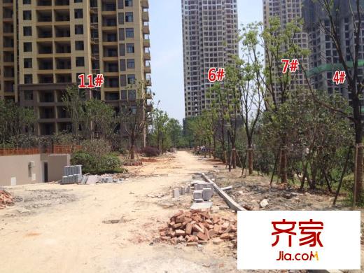 金輝悅府工地實(shí)景（2014.7.20）