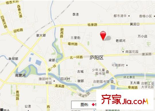 柏景雅筑二期交通圖交通區(qū)位