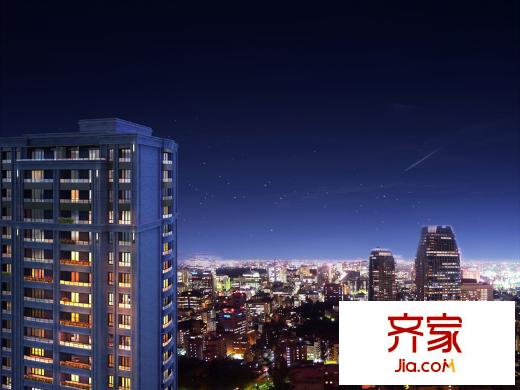 長安天璽夜景效果圖