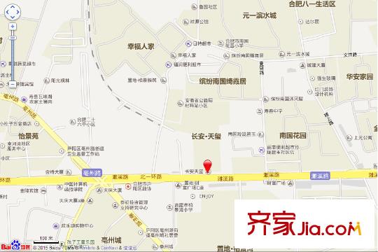 長(zhǎng)安天璽交通坐標(biāo)圖
