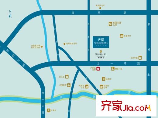 長(zhǎng)安天璽區(qū)位圖
