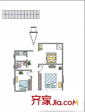 合肥市總工會宿舍戶型圖