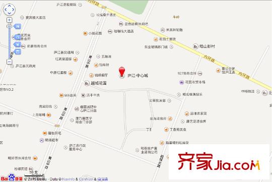 廬江中心城電子交通坐標圖