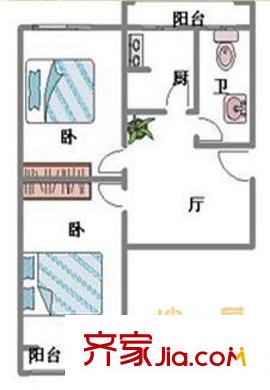 阜南路房產(chǎn)局宿舍戶型圖房產(chǎn)局宿舍(阜南路)4 