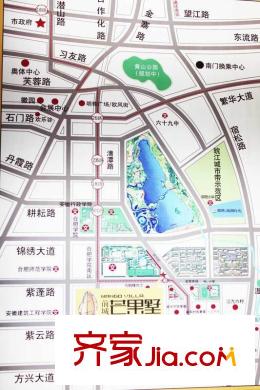 前城芒果墅交通圖 