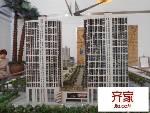 新華國(guó)際廣場(chǎng)實(shí)景圖沙盤(pán)圖