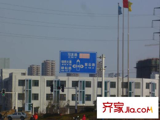 前城芒果墅交通圖路牌