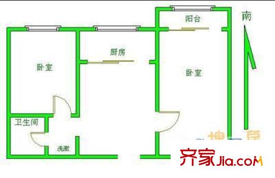 紅鑫新村 戶型圖