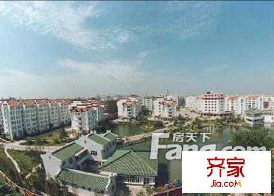 琥珀潭村外景圖1