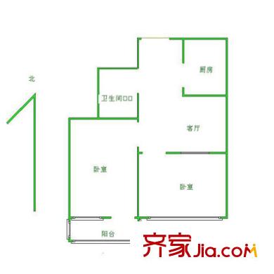 南山新村 戶型圖