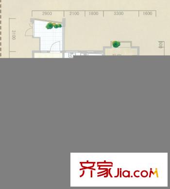 理想年代 3室 戶型圖