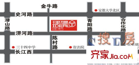 理想年代交通圖