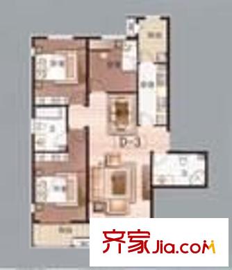 紅光新村 2室 戶型圖