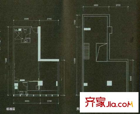 松芝萬象城03戶型 2室1廳1衛(wèi)1廚