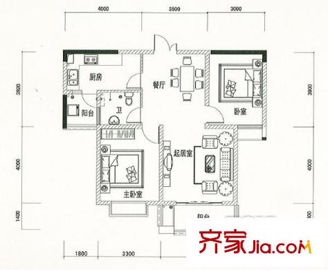 安糧蘭桂公寓戶型圖安糧?蘭桂公寓 