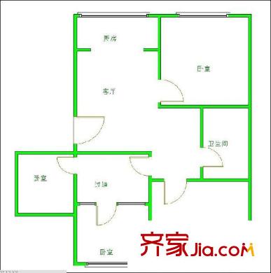 安糧蘭桂公寓戶型圖安糧?蘭桂公寓 4室 戶型圖 4室1廳2衛(wèi)1廚