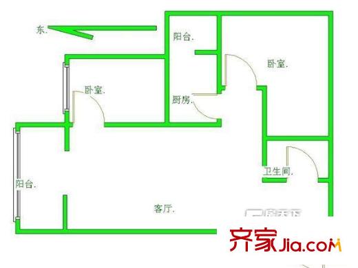 五安家園戶型圖3 
