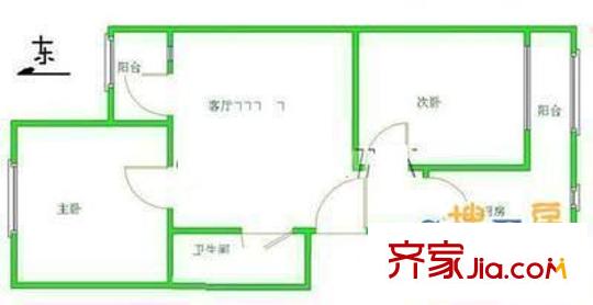 五安家園戶型圖7 