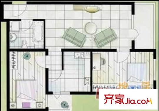 五安家園戶型圖9 