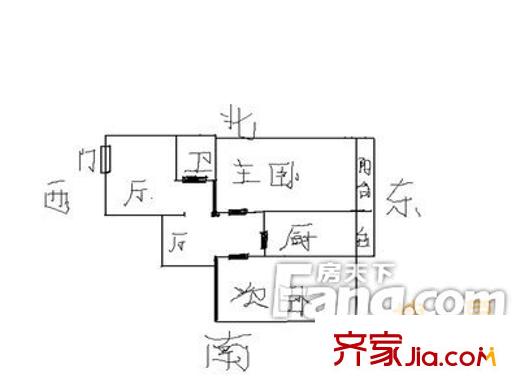 五安家園戶型圖1 